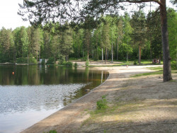 Köhniön alueen uimaranta. Kuva Reijo Nieminen
